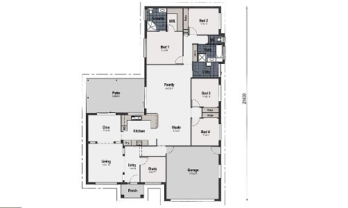 4 Bedroom House Plans and Design Fraser Coast